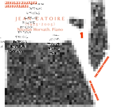 Jean Catoire Complete Piano Works, Vol.1