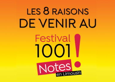 Les 8 nouveautés de l'édition 2022 du Festival 1001 Notes