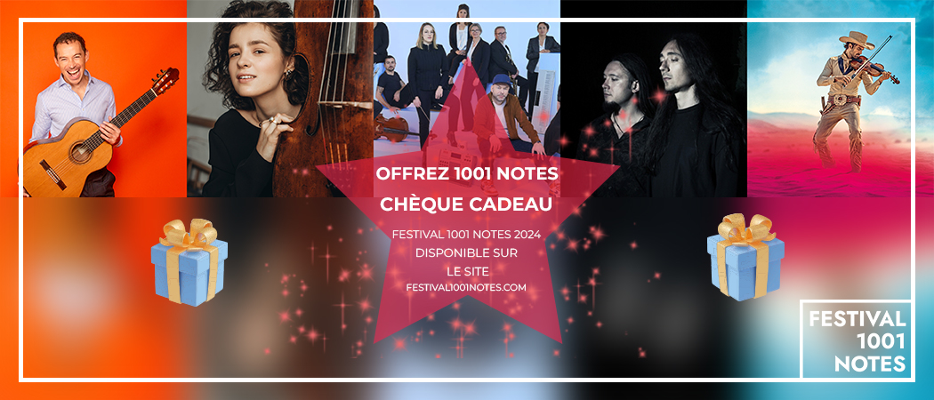 Chèque cadeau Festival 2024